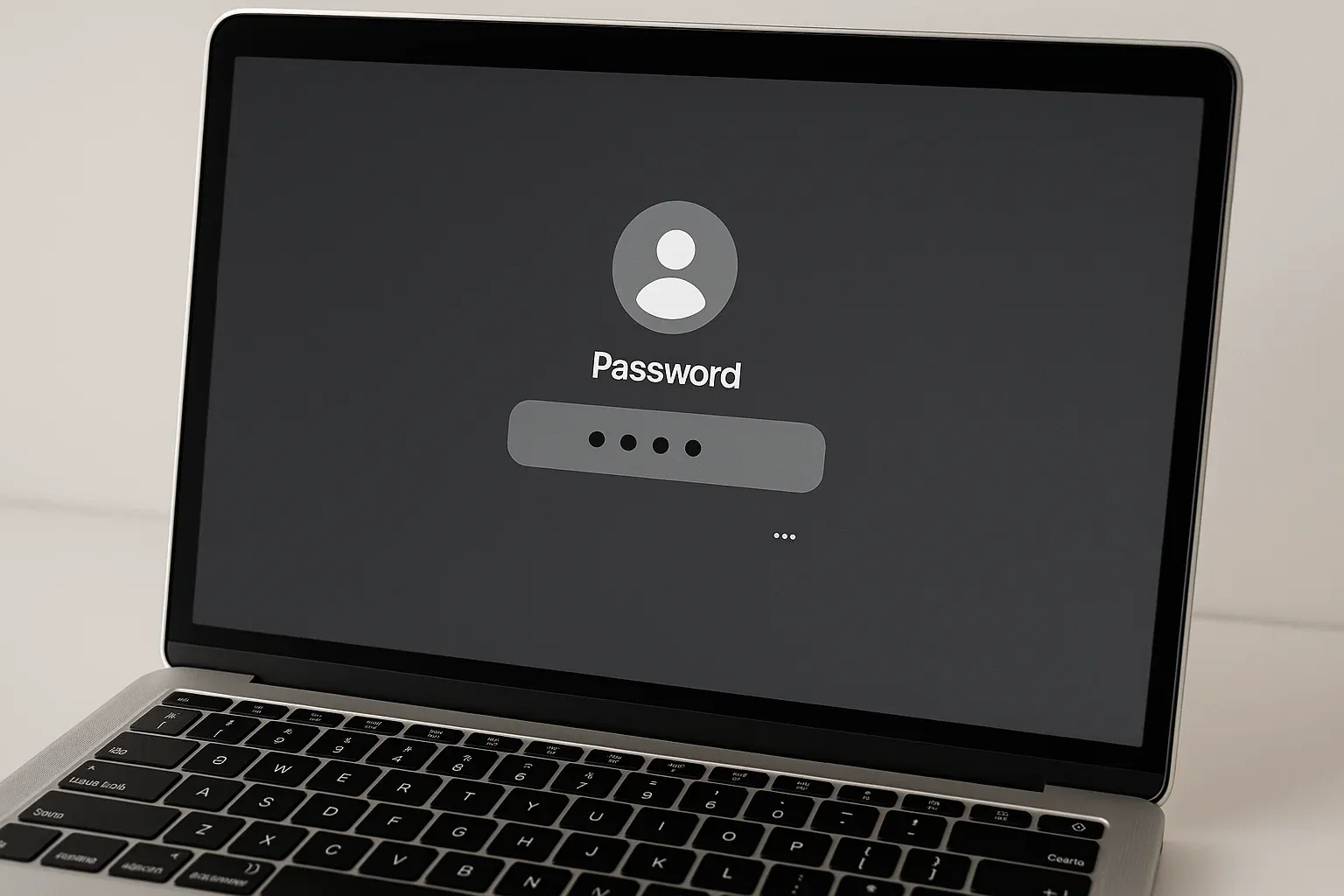Password security illustration